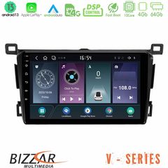 Bizzar V Series Toyota RAV4 2013-2018 10core Android13 4+64GB Navigation Multimedia Tablet 9"