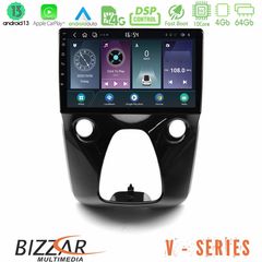 Bizzar V Series Toyota Aygo | Citroen C1 | Peugeot 108 10core Android13 4+64GB Navigation Multimedia 10"