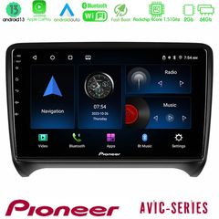 Pioneer AVIC 4Core Android13 2+64GB Audi TT B7 Navigation Multimedia Tablet 9"