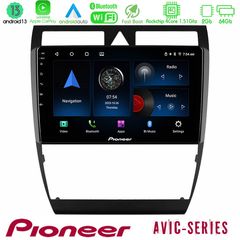 Pioneer AVIC 4Core Android13 2+64GB Audi A6 (C5) 1997-2004 Navigation Multimedia Tablet 9"