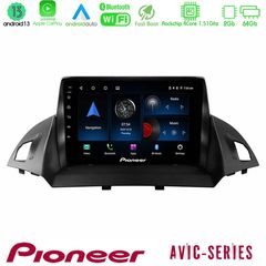 Pioneer AVIC 4Core Android13 2+64GB Ford C-Max/Kuga Navigation Multimedia Tablet 9"