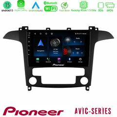 Pioneer AVIC 4Core Android13 2+64GB Ford S-Max 2006-2012 Navigation Multimedia Tablet 9"