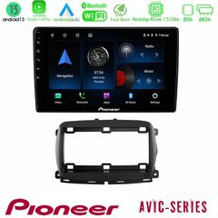Pioneer AVIC 4Core Android13 2+64GB  Fiat 500 2016> Navigation Multimedia Tablet 9"