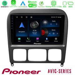 Pioneer AVIC 4Core Android13 2+64GB Mercedes S Class 1999-2004 (W220) Navigation Multimedia Tablet 9"