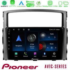 Pioneer AVIC 4Core Android13 2+64GB Mitsubishi Pajero 2008-2009 Navigation Multimedia Tablet 9"