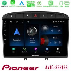 Pioneer AVIC 4Core Android13 2+64GB Peugeot 308/RCZ Navigation Multimedia Tablet 9"