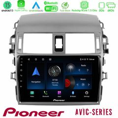 Pioneer AVIC 4Core Android13 2+64GB Toyota Corolla 2008-2010 Navigation Multimedia Tablet 9"
