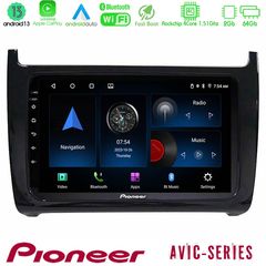 Pioneer AVIC 4Core Android13 2+64GB Vw Polo Navigation Multimedia Tablet 9"