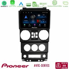 Pioneer AVIC 8Core Android13 4+64GB Jeep Wrangler 2008-2010 Navigation Multimedia Tablet 9"