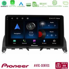 Pioneer AVIC 8Core Android13 4+64GB Mercedes C Class W204 Navigation Multimedia Tablet 9"