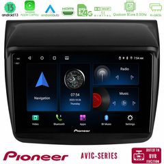 Pioneer AVIC 8Core Android13 4+64GB Mitsubishi L200 Navigation Multimedia Tablet 9"