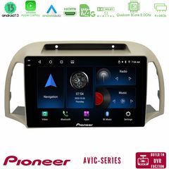 Pioneer AVIC 8Core Android13 4+64GB Nissan Micra K12 2002-2010 Navigation Multimedia Tablet 9"