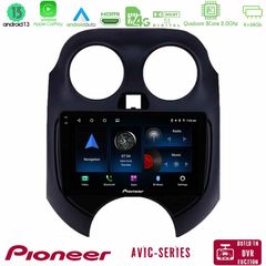 Pioneer AVIC 8Core Android13 4+64GB Nissan Micra 2011-2014 Navigation Multimedia Tablet 9"