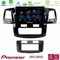 Pioneer AVIC 8Core Android13 4+64GB Toyota Hilux 2007-2011 Navigation Multimedia Tablet 9"