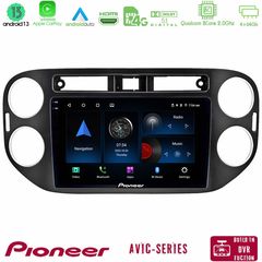 Pioneer AVIC 8Core Android13 4+64GB VW Tiguan Navigation Multimedia Tablet 9" (23mm alarm button)