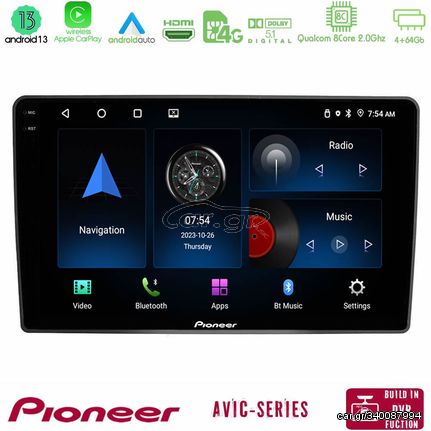 Pioneer AVIC 8Core Android13 4+64GB VW Passat Navigation Multimedia Tablet 9"