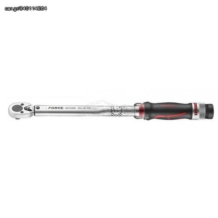 Δυναμόκλειδο 1/2 FORCE με μήκος 380mm 20-110 Nm 6474380