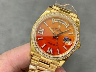 Rolex Day-Date President Replica 36mm Carnelian Dial 