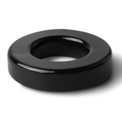 Smooth Stretchy Cock Ring 4.3 cm BLACK-thumb-1