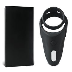 Cock and Ball Ring with Rechargeable perineum vibrator