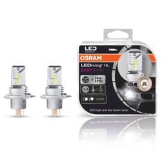 Λάμπες Led H4/H19 Osram LEDriving HL Easy 12volt 16,5watt 1400/1100 Lm 6500k 2 Τεμάχια 