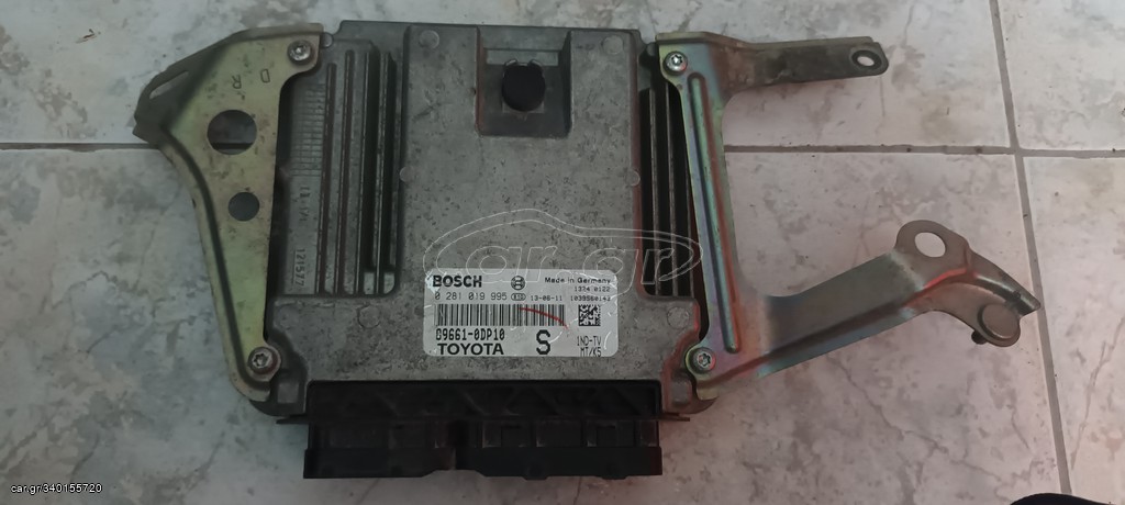 ΕΓΚΕΦΑΛΟΣ Bosch  0281019995,Yaris "14, 1.4 D-4D,  1ND  Κινητηρας με 65000χλμ