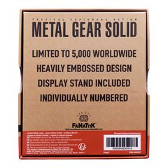 Metal Gear Solid FOXHOUND Insignia Limited Edition Ingot-thumb-2