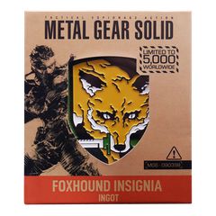 Metal Gear Solid FOXHOUND Insignia Limited Edition Ingot-thumb-1
