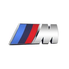 Σήμα Bmw ///M Αυτοκόλλητο 3D Μεγάλο 9x3cm Χρώμιο 1 Τεμάχιο 310818
