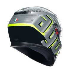 AGV K3 E2206 - FORTIFY GREY/BLACK/YELLOW FLUO-thumb-3
