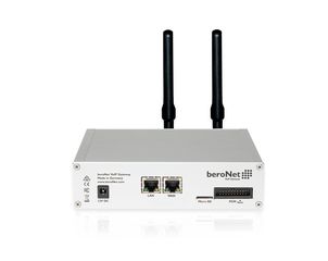 BeroNet BNSBC-M-4LTE VoIP Session Border Controller with 4 LTE Ports, Dual NIC and 2 Sessions Free - Up to 16 Channels - Cloud Managed - Non Modular