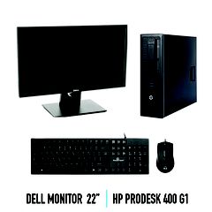 Σετ Hp ProDesk 400 G1 & DELL monitor 22″