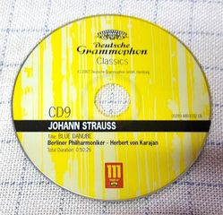 Johann Strauss- Blue Danube / Herbert Von Karajan Berliner Philharmoniker CD