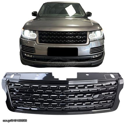 Sport μάσκα ψυγείου μαύρη γυαλάδα ταιριάζει στο Range Rover Vogue L405 13-17