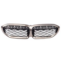 Μάσκες / Καρδιές Εμπρός BMW Σειρά 3 G20/G21 (2019->>) Diamond-Style Cerium Grey