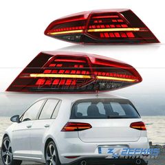 Φανάρια πίσω VW Golf 7 (2012-2019) look Facelift με LED Dynamic φλας