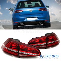 Φανάρια πίσω VW Golf 7 (2012-2017) full LED look GTI/R