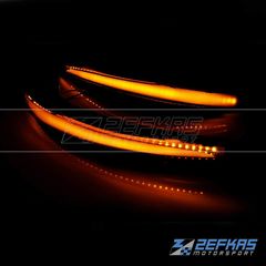 Φλας καθρεπτών MERCEDES C-Class W205 (2014->>) LED Dynamic φυμέ