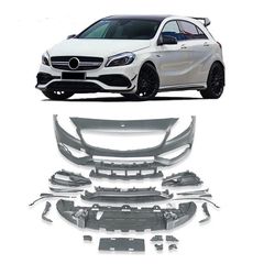 Προφυλακτήρας Εμπρός MERCEDES A-Class W176 (2012-2018) look AMG A45 Facelift