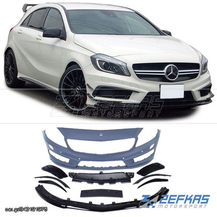 Προφυλακτήρας Εμπρός MERCEDES A-Class W176 (2012-2016) Look AMG, με PDC