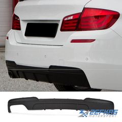 Διαχύτης (Diffuser) Σπόϊλερ προφυλακτήρα πίσω BMW Σειρά 5 F10/F11 (2010-2017) look M-Performance