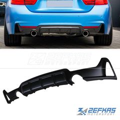 Διαχύτης (Diffuser) Σπόϊλερ προφυλακτήρα πίσω BMW Σειρά 4 F32/F33/F36 435i (2013-2020) look M-Performance