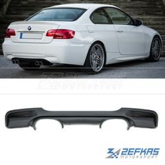 Διαχύτης (Diffuser) Σπόϊλερ προφυλακτήρα πίσω BMW Σειρά 3 E92/E93 (2006-2013) M-Tech look M3