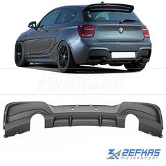 Διαχύτης (Diffuser) Σπόϊλερ προφυλακτήρα πίσω BMW Σειρά 1 F20/F21 135i (2011-2015) look M-Performance