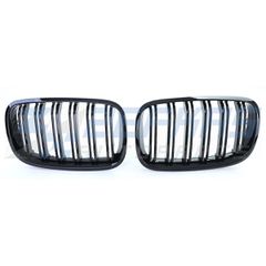 Μάσκες / Καρδιές Εμπρός BMW X5 E70 (2006-2013) M-LOOK Μαύρο Γυαλιστερό