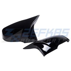 Καπάκια καθρεπτών BMW X1 F48 (2016->>) M-look Μαύρο γυαλιστερό