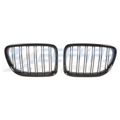 Μάσκες / Καρδιές Εμπρός BMW X1 E84 (2010-2015) Μαύρο Γυαλιστερό M-Look