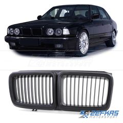 Μάσκες / Καρδιές Εμπρός BMW Σειρά 7 E32 (1992-1994) Μαύρο Ματ