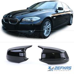 Καπάκια καθρεπτών BMW Σειρά 5 F10/F11 (2010-2013) M-look Μαύρο Γυαλιστερό