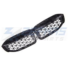 Μάσκες / Καρδιές Εμπρός BMW Σειρά 3 G20/G21 (2019->>) Diamond-Style Μαύρο Γυαλιστερό-thumb-4